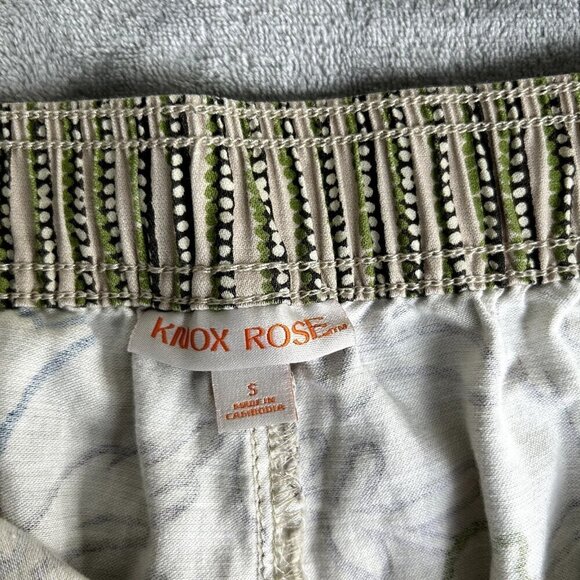 Knox Rose Shorts Women Size S Floral Cotton Blend Stretch Pockets Boho Indie - Picture 4 of 7